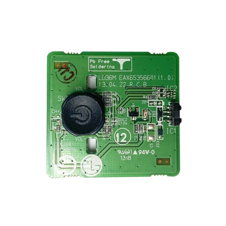 Placa Botón Encendido TV LG 42LN5200