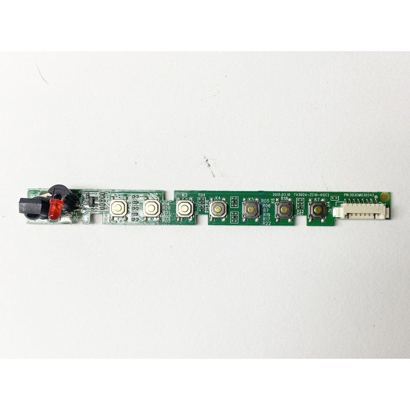 Placa botones + placa IR TV Jvc LT-42C550 Placa botones + placa IR TV Jvc LT-42C550