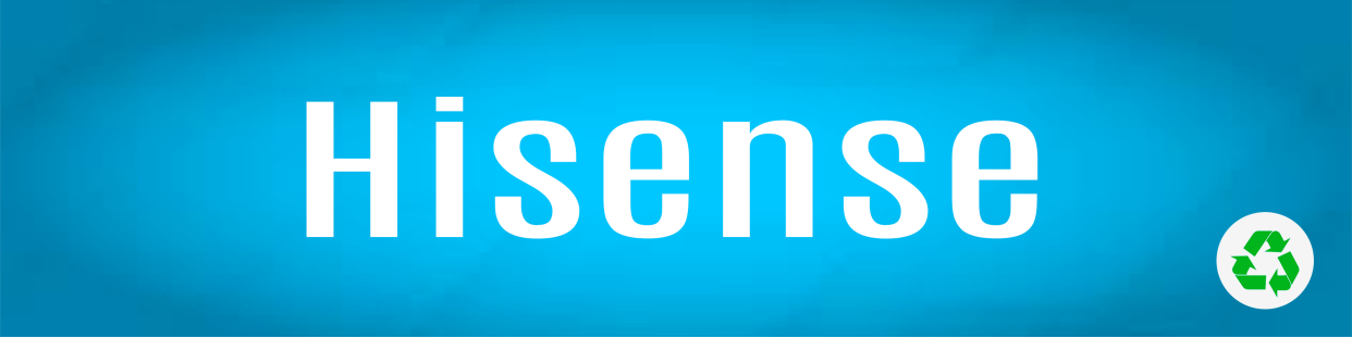 Componentes, repuestos, piezas recuperadas para Televisores (TV) de la marca Hisense.