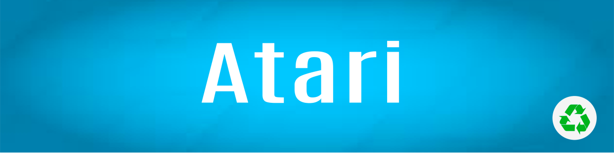 Componentes, repuestos, piezas recuperadas para videoconsolas de la marca Atari.