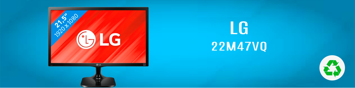 Componentes, repuestos, piezas recuperadas para Monitor de Ordenador de la marca LG, modelo 22M47VQ.