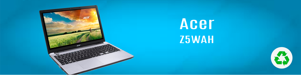 Componentes, repuestos, piezas recuperadas para Ordenador Portátil de la marca Acer, modelo Z5WAH.