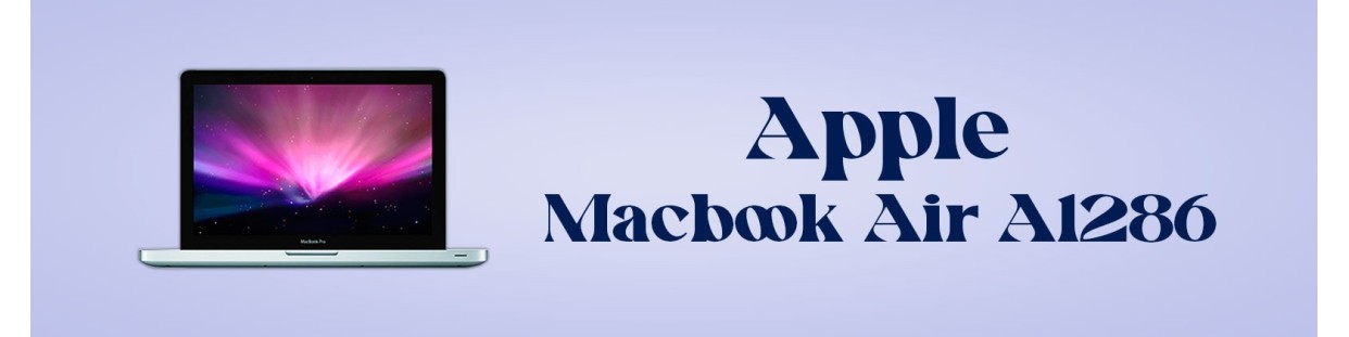 Componentes, repuestos, piezas recuperadas para Ordenador Portátil de la marca Apple, modelo Macbook Air A1286.