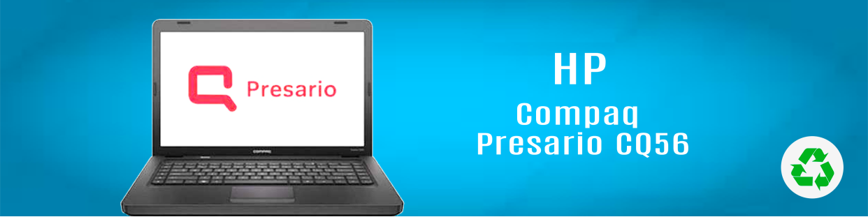 Componentes, repuestos, piezas recuperadas para Ordenador Portátil de la marca HP, modelo Compaq Presario CQ56.
