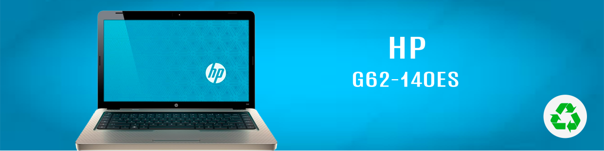 Componentes, repuestos, piezas recuperadas para Ordenador Portátil de la marca HP, modelo G62-140ES.