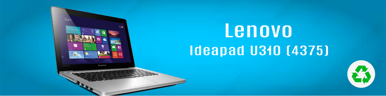 Componentes, repuestos, piezas recuperadas para Ordenador Portátil de la marca Lenovo, modelo Ideapad U310 (4375).