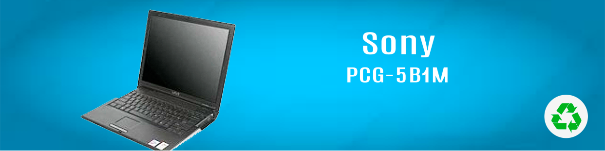 Componentes, repuestos, piezas recuperadas para Ordenador Portátil de la marca Sony, modelo PCG-5B1M.