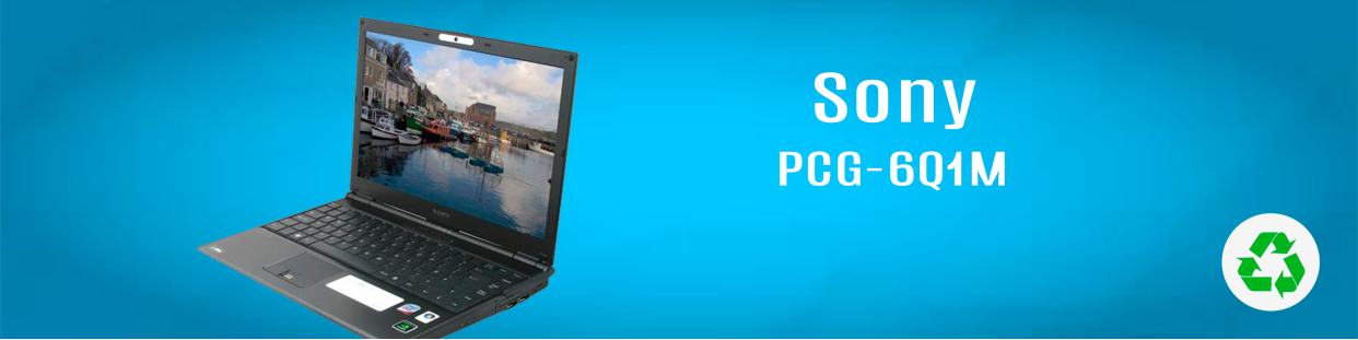 Componentes, repuestos, piezas recuperadas para Ordenador Portátil de la marca Sony, modelo PCG-6Q1M.