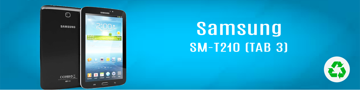 Componentes, repuestos, piezas recuperadas para Tablet de la marca Samsung, modelo TAB 3 (SM-T210).
