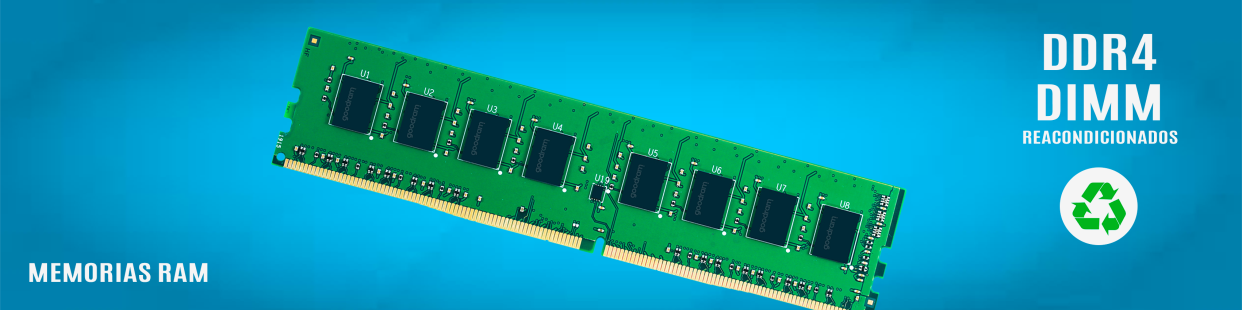 Memorias RAM DDR4 DIMM Reacondicionadas