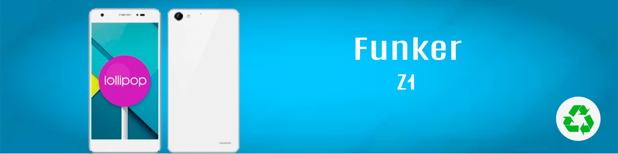 Componentes, repuestos, piezas recuperadas para Teléfonos Móviles de la marca Funker, modelo Z1.