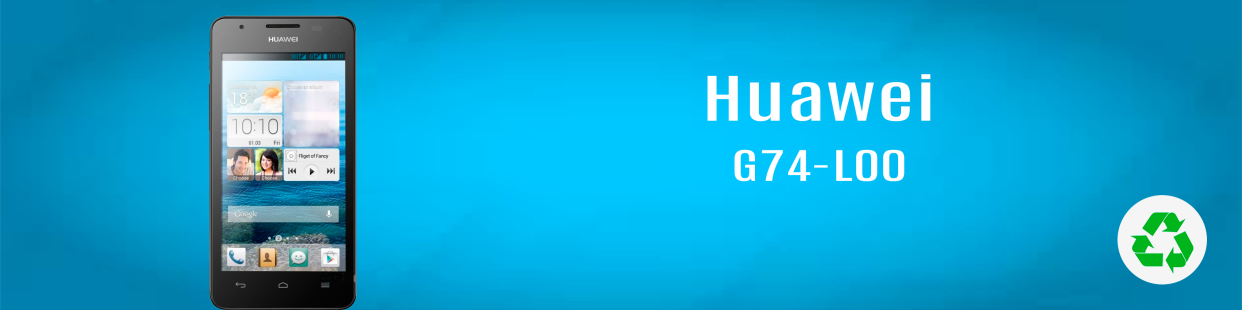 Componentes, repuestos, piezas recuperadas para Teléfonos Móviles de la marca Huawei, modelo G74-L00.