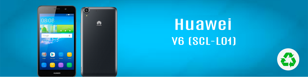 Componentes, repuestos, piezas recuperadas para Teléfonos Móviles de la marca Huawei, modelo Y6 (SCL-L01).
