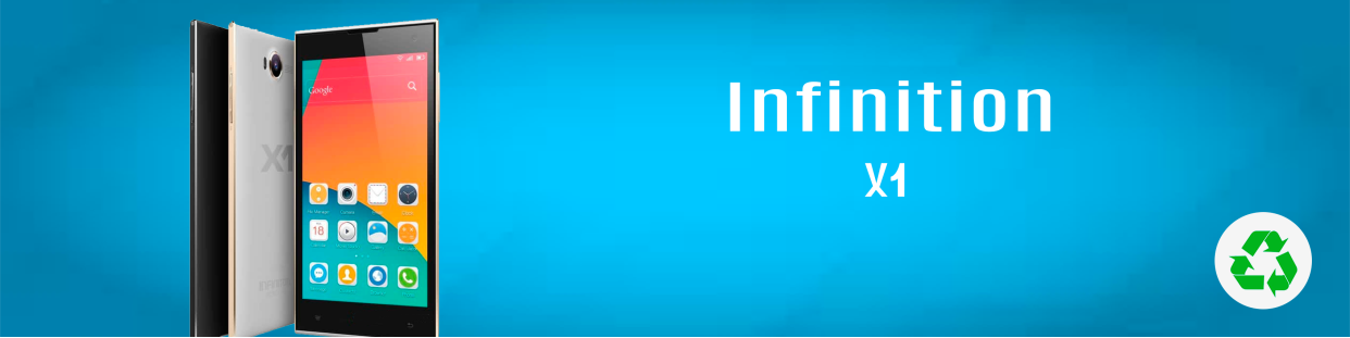 Componentes, repuestos, piezas recuperadas para Teléfonos Móviles de la marca Infinition, modelo X1.