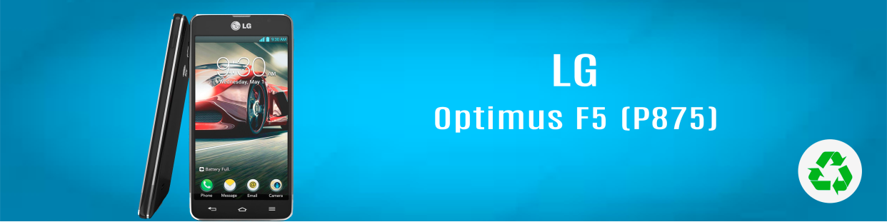 Componentes, repuestos, piezas recuperadas para Teléfonos Móviles de la marca LG, modelo Optimus F5 (P875).