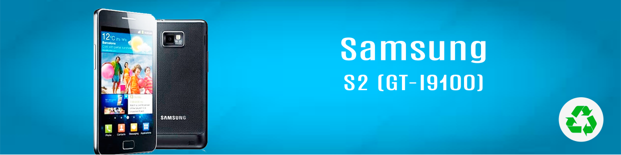Componentes, repuestos, piezas recuperadas para Teléfonos Móviles de la marca Samsung, modelo S2 (GT-I9100).