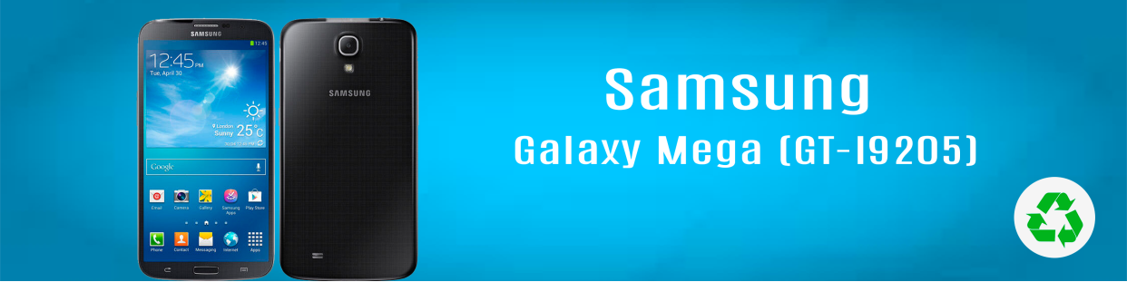 Componentes, repuestos, piezas recuperadas para Teléfonos Móviles de la marca Samsung, modelo Mega (GT-I9205).