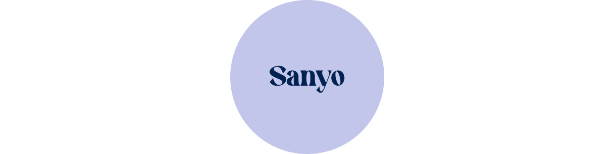 Componentes recuperados para televisores de la marca Sanyo, revisados y garantizados.