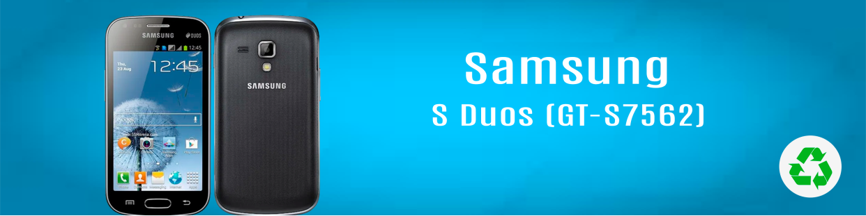 Componentes, repuestos, piezas recuperadas para Teléfonos Móviles de la marca Samsung, modelo S Duos (GT-S7562).
