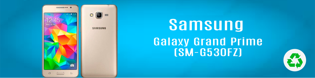 Componentes, repuestos, piezas recuperadas para Teléfonos Móviles de la marca Samsung, modelo Grand Prime (SM-G530FZ).