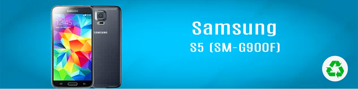 Componentes, repuestos, piezas recuperadas para Teléfonos Móviles de la marca Samsung, modelo S5 (SM-G900F).