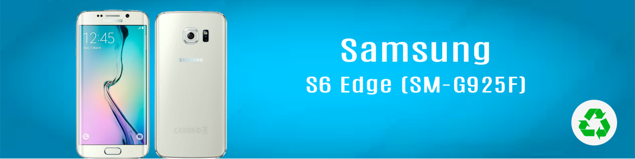 Componentes, repuestos, piezas recuperadas para Teléfonos Móviles de la marca Samsung, modelo S6 Edge (SM-G925F).