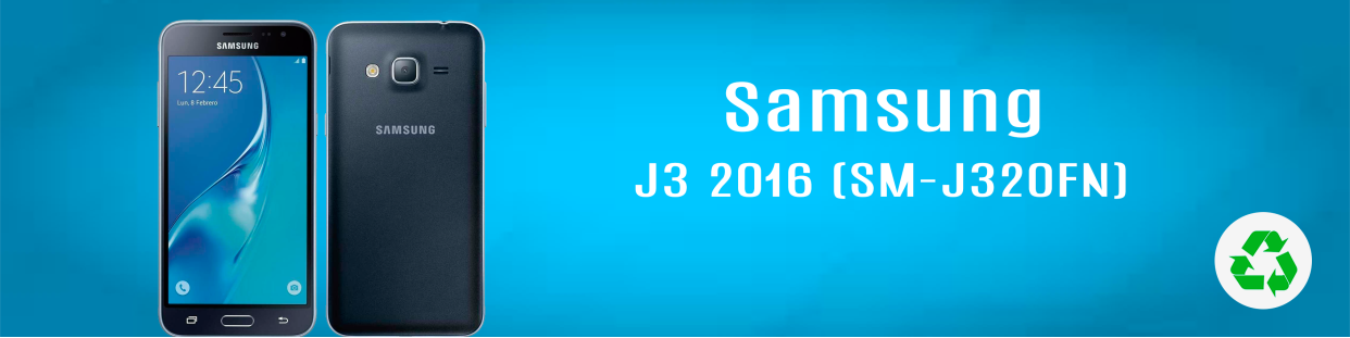 Componentes, repuestos, piezas recuperadas para Teléfonos Móviles de la marca Samsung, modelo J3 2016 (SM-J320FN).