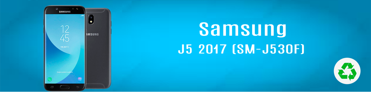 Componentes, repuestos, piezas recuperadas para Teléfonos Móviles de la marca Samsung, modelo J5 2017 (SM-J530F).