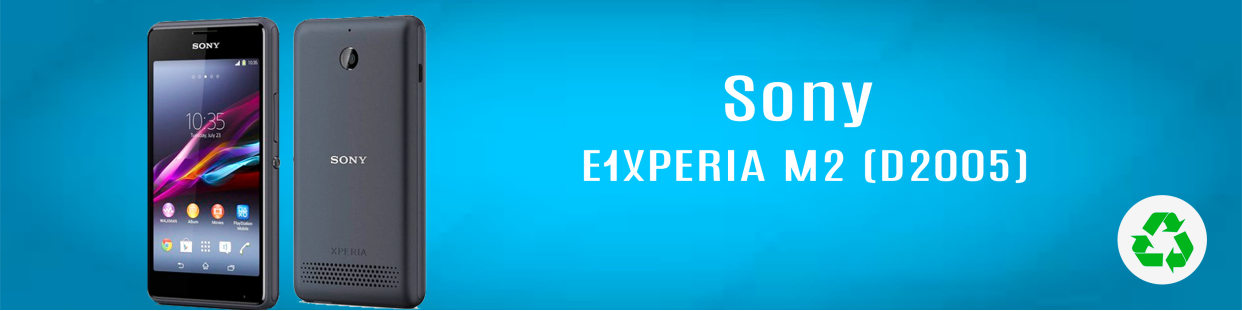 Componentes, repuestos, piezas recuperadas para Teléfonos Móviles de la marca Sony, modelo Xperia E1 (D2005).