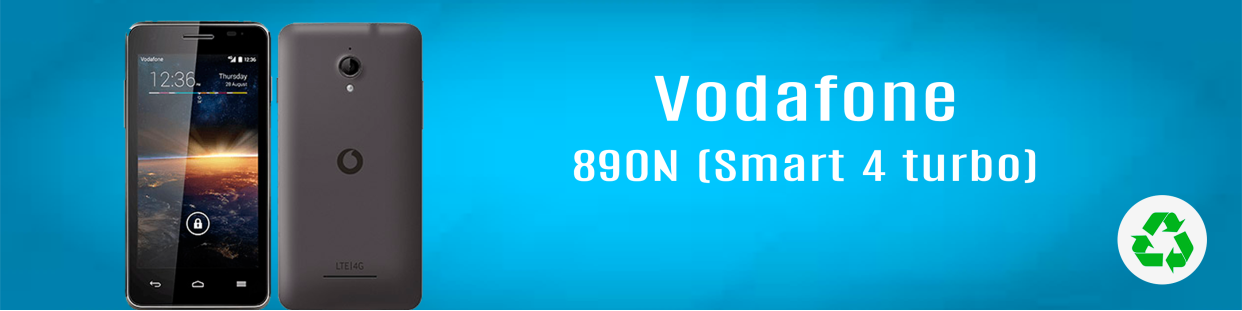 Componentes, repuestos, piezas recuperadas para Teléfonos Móviles de la marca Vodafone, modelo Smart 4 turbo (890N).