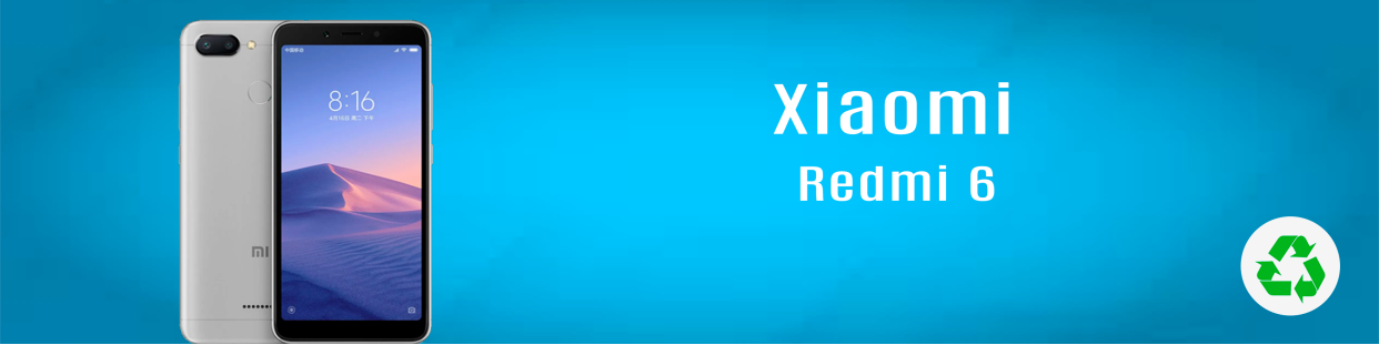 Componentes, repuestos, piezas recuperadas para Teléfonos Móviles de la marca Xiaomi, modelo Redmi 6.