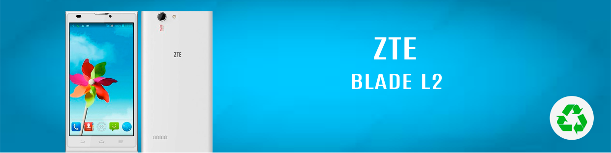 Componentes, repuestos, piezas recuperadas para Teléfonos Móviles de la marca Zte, modelo Blade L2.