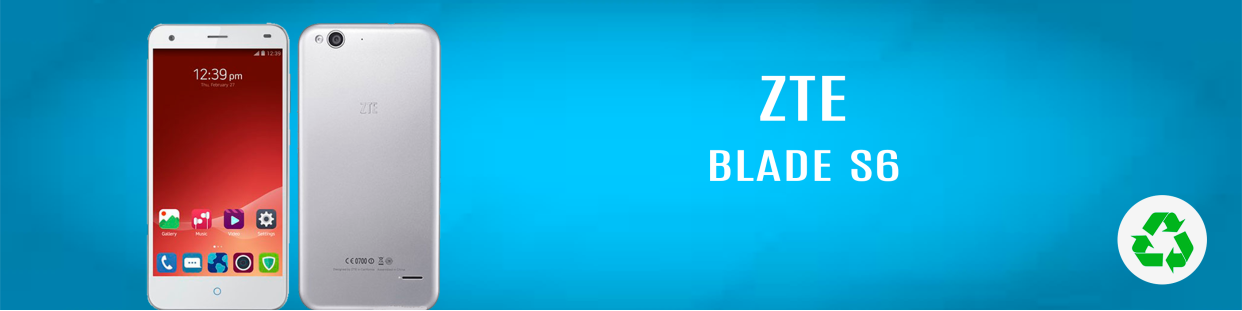 Componentes, repuestos, piezas recuperadas para Teléfonos Móviles de la marca Zte, modelo Blade S6.