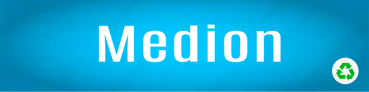 Componentes, piezas, repuestos recuperados para Ordenadores Portátiles, revisados y garantizados de la marca Medion.