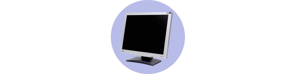 Componentes recuperados para Monitor BENQ Q7T4, revisados y garantizados.