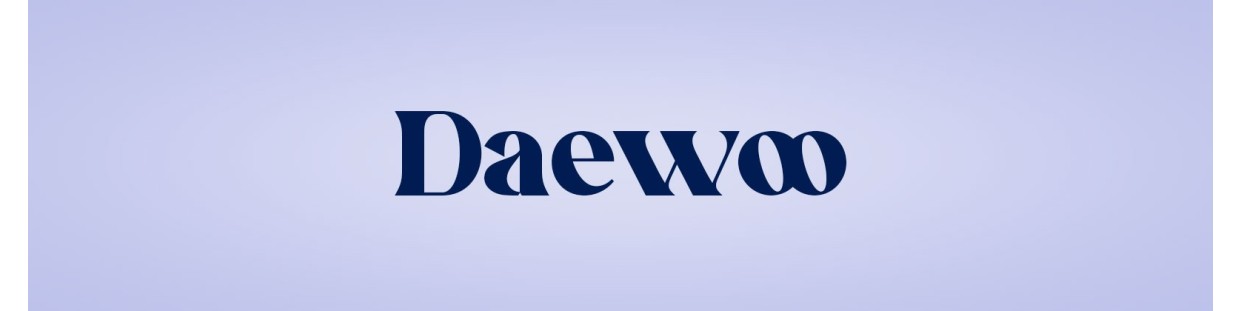 Componentes recuperados para televisores de la marca Daewoo revisados y garantizados.