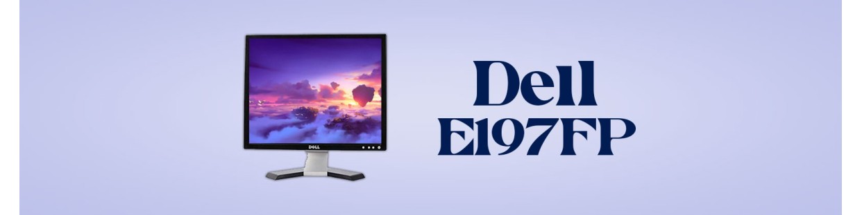 Componentes recuperados para monitor de ordenador de la marca DELL modelo E197FP.